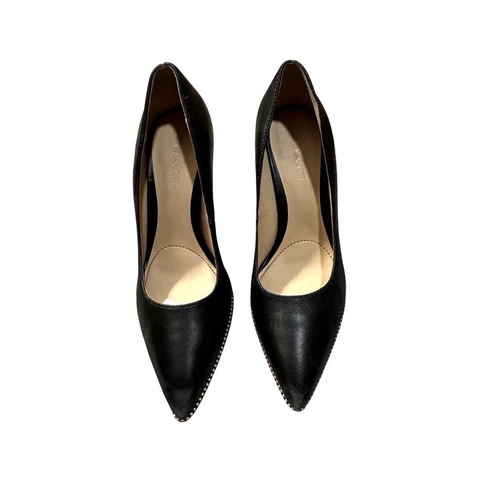 Coach Studded Pumps
